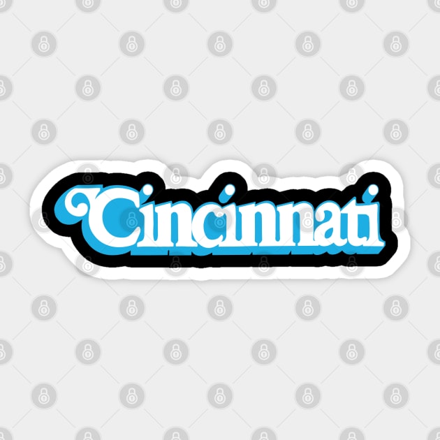 Kenner is Cincinnati Sticker by Magic Whiskey ART